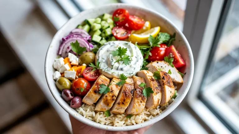 Mediterranean Chicken Bowl: Healthy Food That Doesn’t Make You Sad
