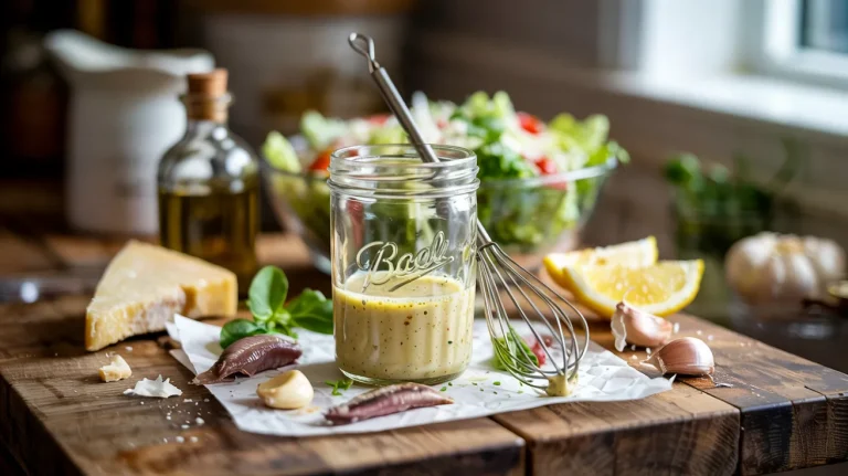 Homemade Caesar Dressing: Once You Make It Yourself, You Can Never Go Back
