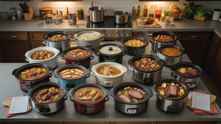 15 Dump and Go Crockpot Dinners for Busy Families