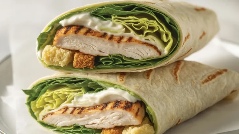 Chicken Caesar Wrap: Lunch Just Got a Serious Upgrade