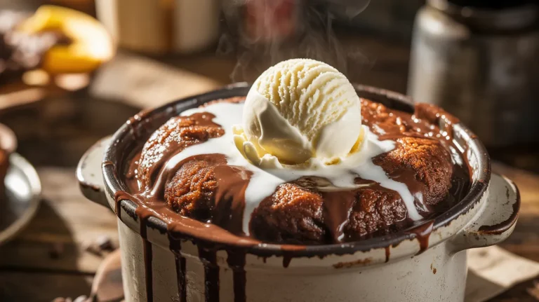Best Crockpot Chocolate Cobbler Recipe (Slow Cooker Dessert)