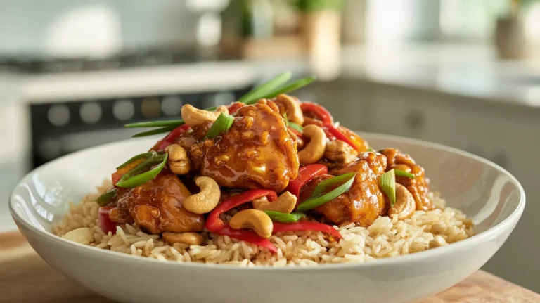 Easy Authentic Cashew Chicken Recipe