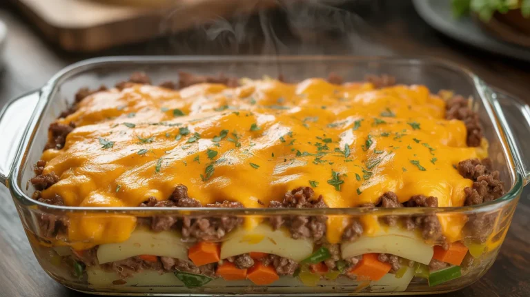 Hobo Casserole with Ground Beef