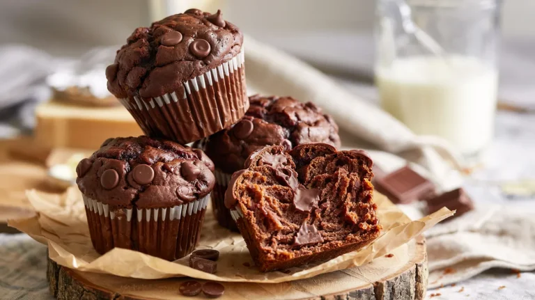 Best Triple Chocolate Muffins Recipe (Olympic Village Style)