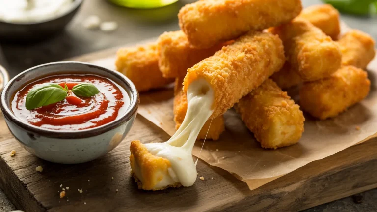 Crispy Homemade Mozzarella Sticks: The Ultimate Quick Keto Snack