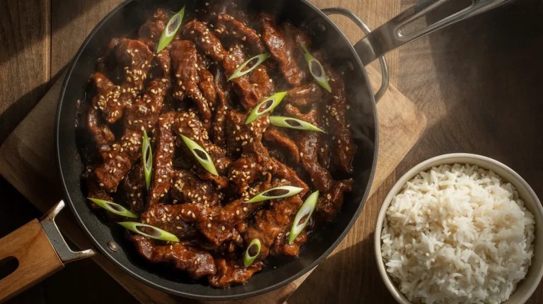 Mongolian Beef Recipe with the Best Sauce