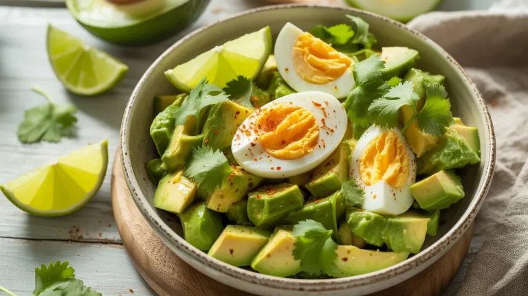 Zesty Avocado Egg Salad Recipe