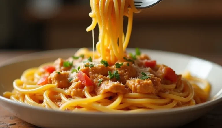 Rotel Chicken Spaghetti That’ll Make You Question Why You Ever Bothered with “Real” Cheese