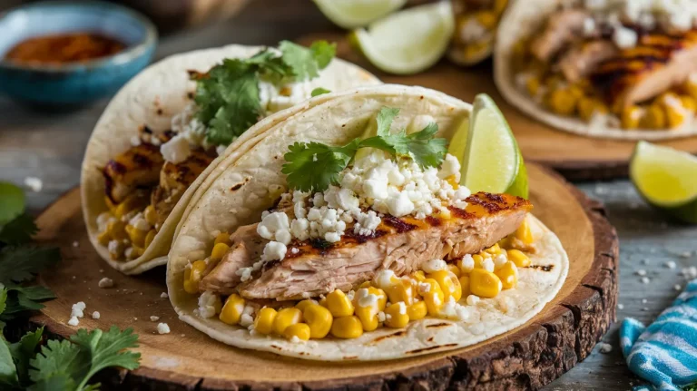 Street Corn Chicken Tacos (Elote-Inspired & Weeknight Easy)